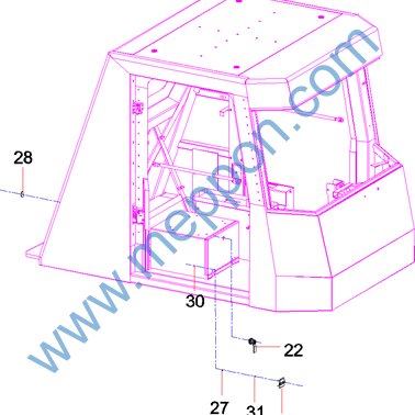 Фиксированный Гвоздь Для Пряжки, артикул 60014124, Sany